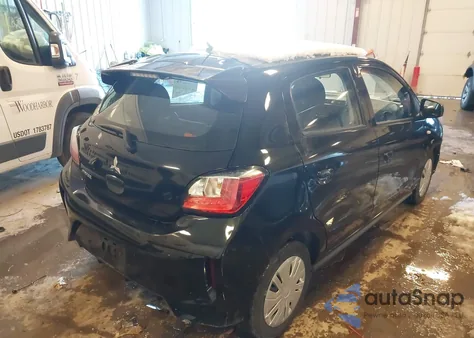 2022 Mitsubishi Mirage Es/Le z USA, uszkodzony, nr VIN ML32AUHJ4NH005255